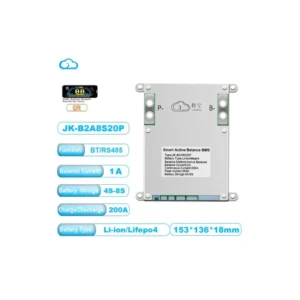 Smart bluetooth 4-8S 200A JK-B1A8S20P BMS LifeP04 lfp li-ion hücre